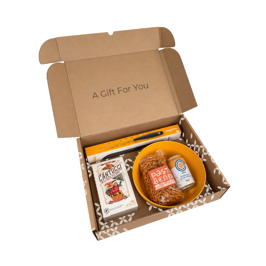 Pasta bende kerstcadeau set
