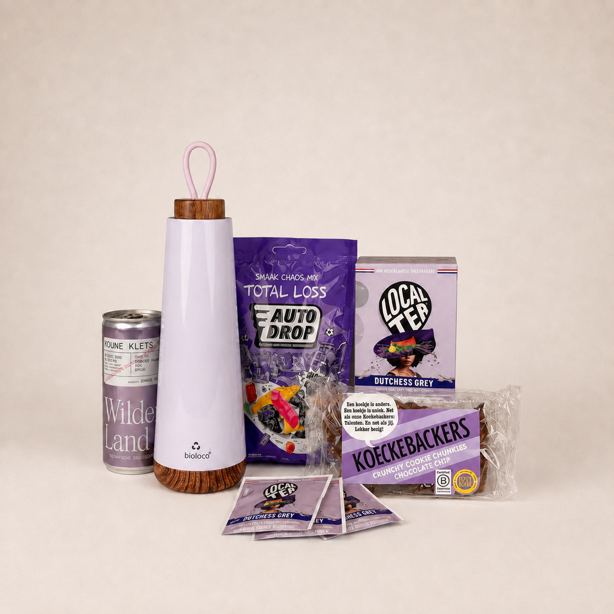Purple break kerstcadeau set